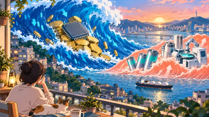 2026년 10월 8일 마감 시황: 삼성전자 107조 실적에도 파란불이라니