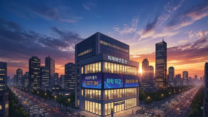 2026년 8월 18일 마감 시황: 연휴 복귀 후 첫 거래일, 7,000선 벽 맞닥뜨린 코스피와 소부장 차별화